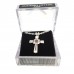 Forever Silver Plated Birthstone Cross Necklace 12 Options14001-JUN
